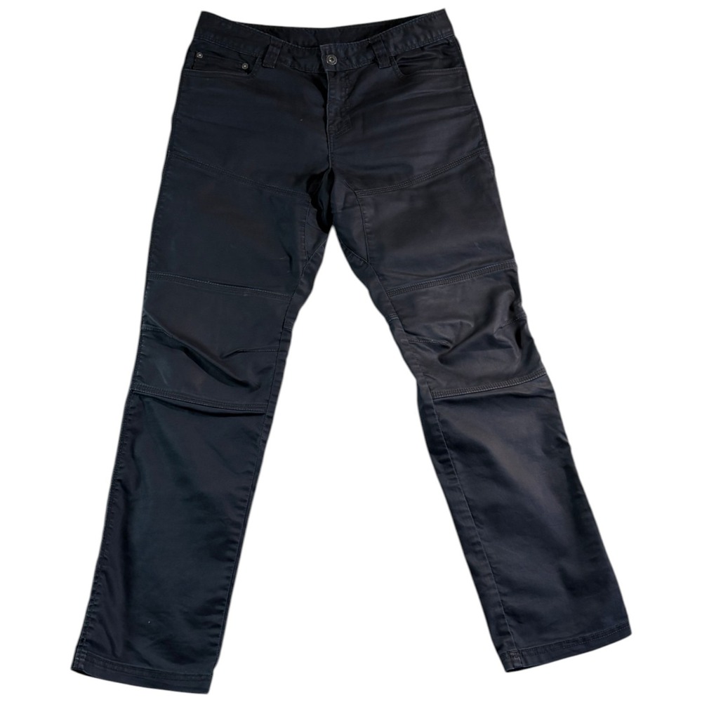 Prana Slim Fit Jeans Mens 32x32 (33x31) Black Denim Dark Wash Straight Leg
